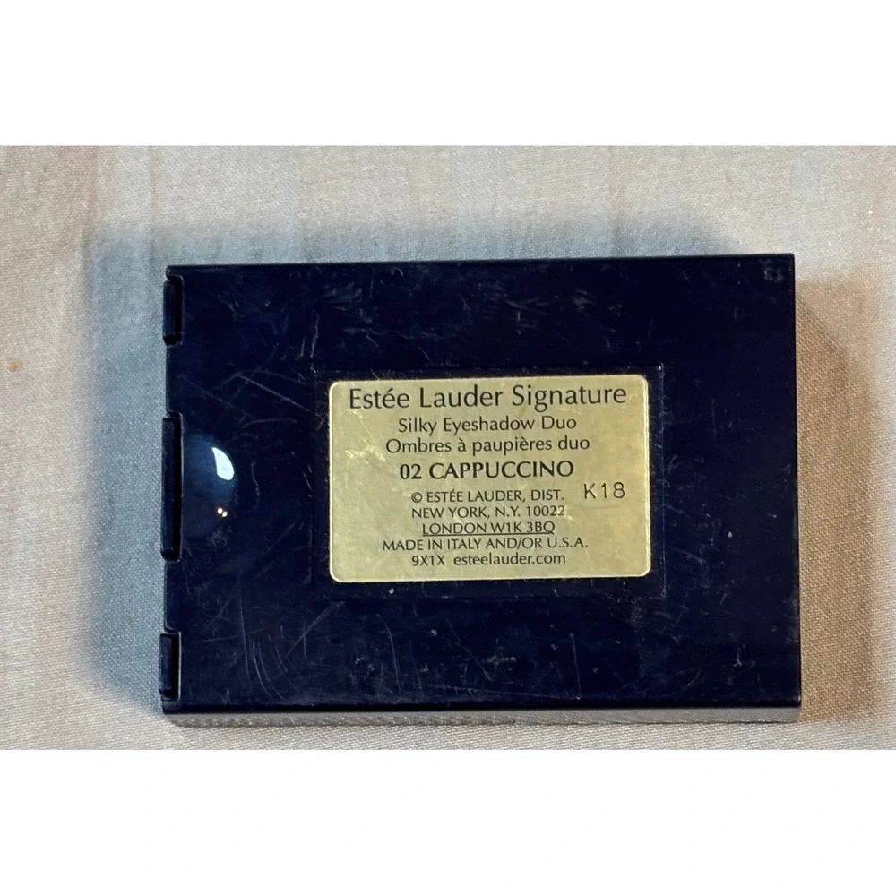Vintage Estee Lauder Signature Silky Eyeshadow Duo 02 Cappuccino
